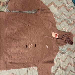 Nike Men's Heather Gray Hoodie, size L